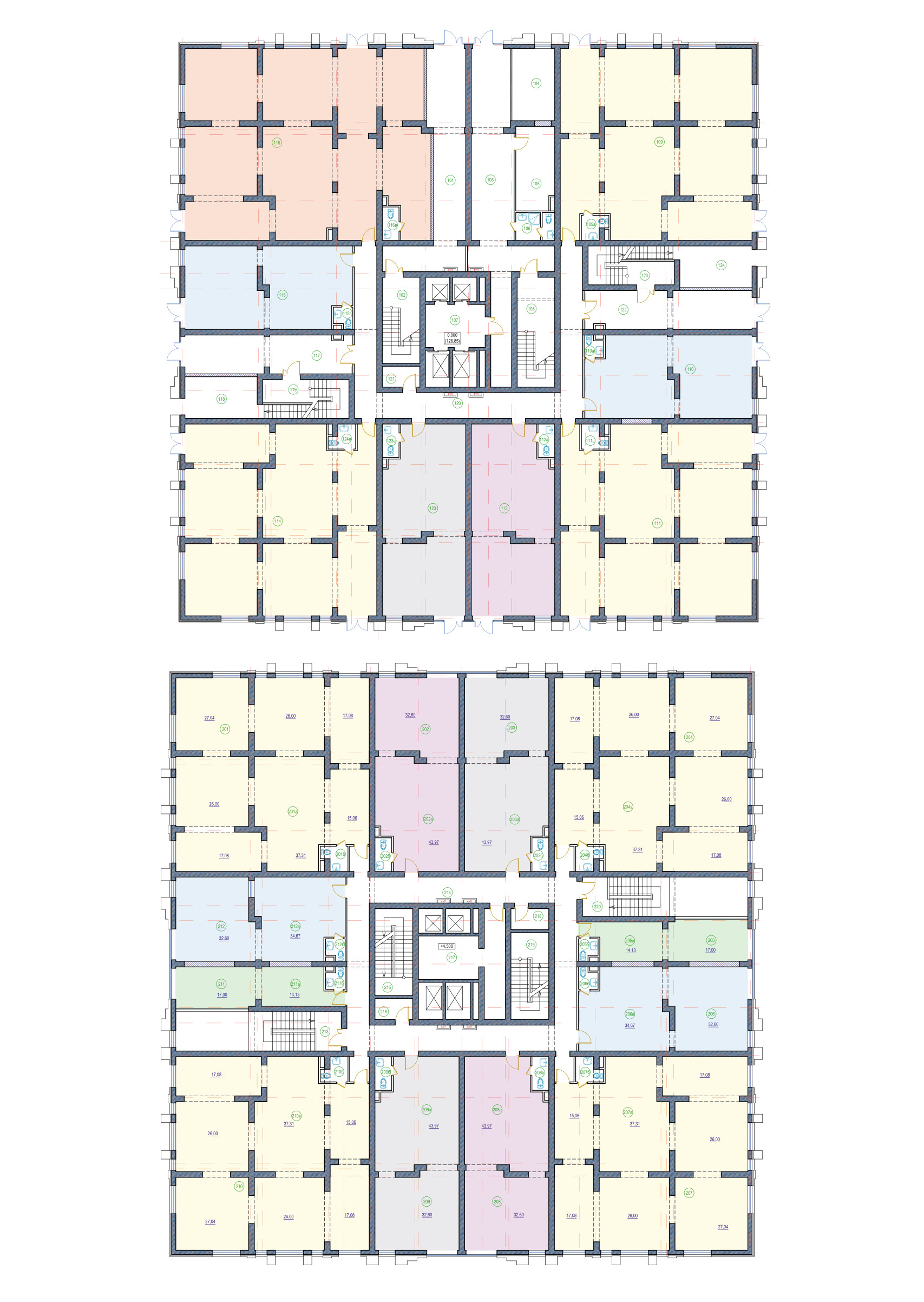 Планировка 1 — ЖК Монарх